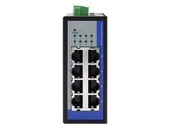 8 port 100M DIN-Rail Unmanaged  Ethernet Switch