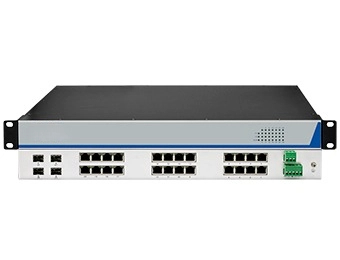 24 Ports  Rackmount Gigabit Unmanaged Industrial Ethernet Switches with 4xGigabit SFP