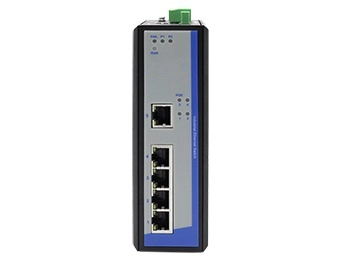 4 ports 10/100/1000 Base-T Industrial POE Ethernet Switch  With 1 Ports Gigabit