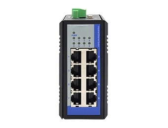 10/100/1000 8-Port DIN-Rail Gigabit  unmanaged Ethernet Switch