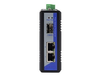 2 port 10/100/1000Base-T Ethernet  Gigabit network Fiber Media Converter with 1 port 1000Base- X optical 