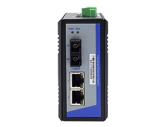 2 ports 10/100/1000Base-T Ethernet  Gigabit network Fiber Media Converter with 1 port 1000Base-X optical 